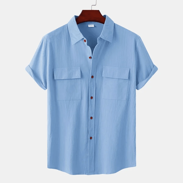 Victor - Chemise d'Été pour Homme avec Coupe Légère