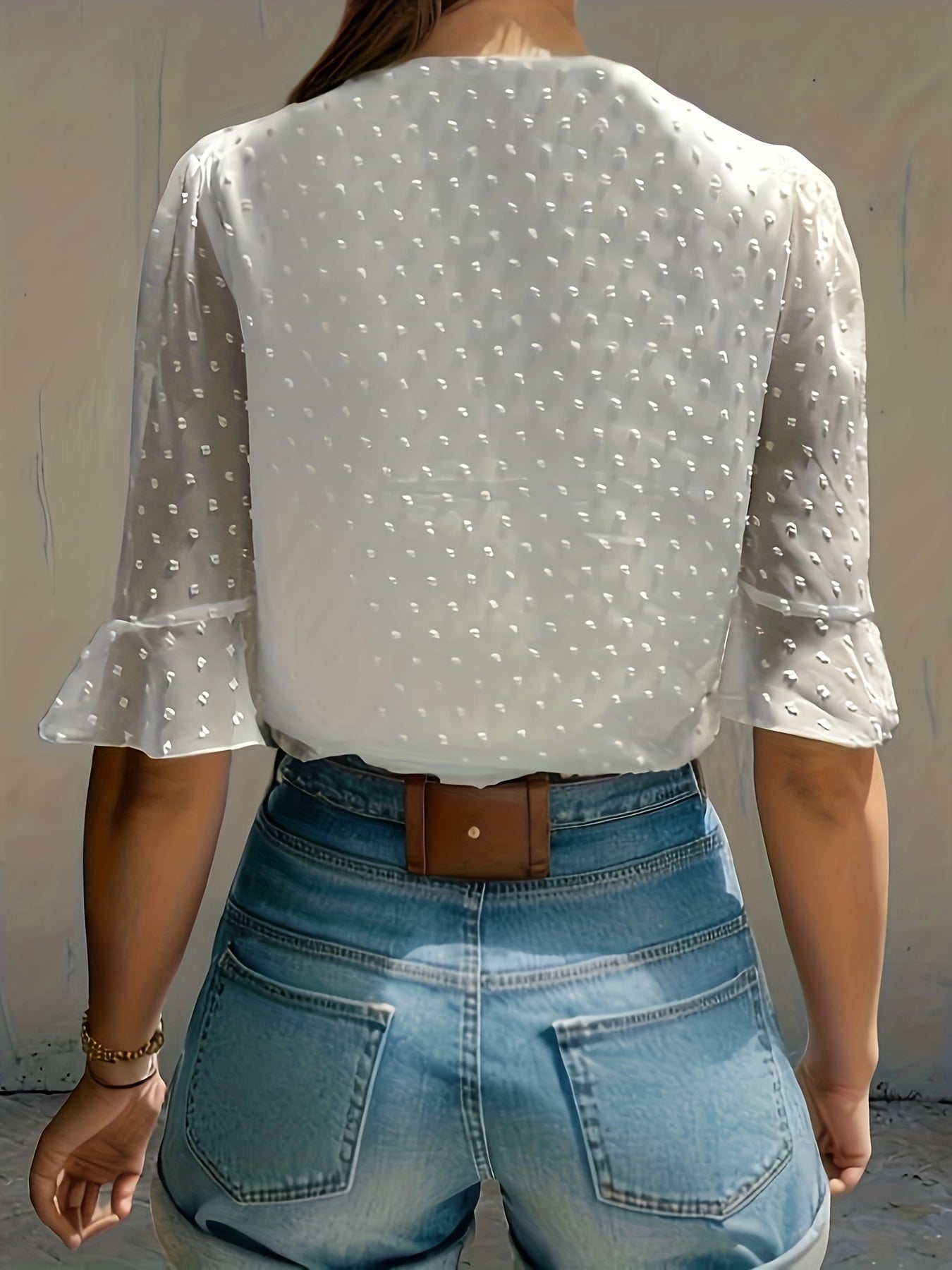 Faye - Chemisier en mousseline de soie