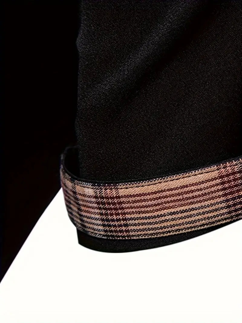 Cédric - Chemise Homme avec Col Carreaux