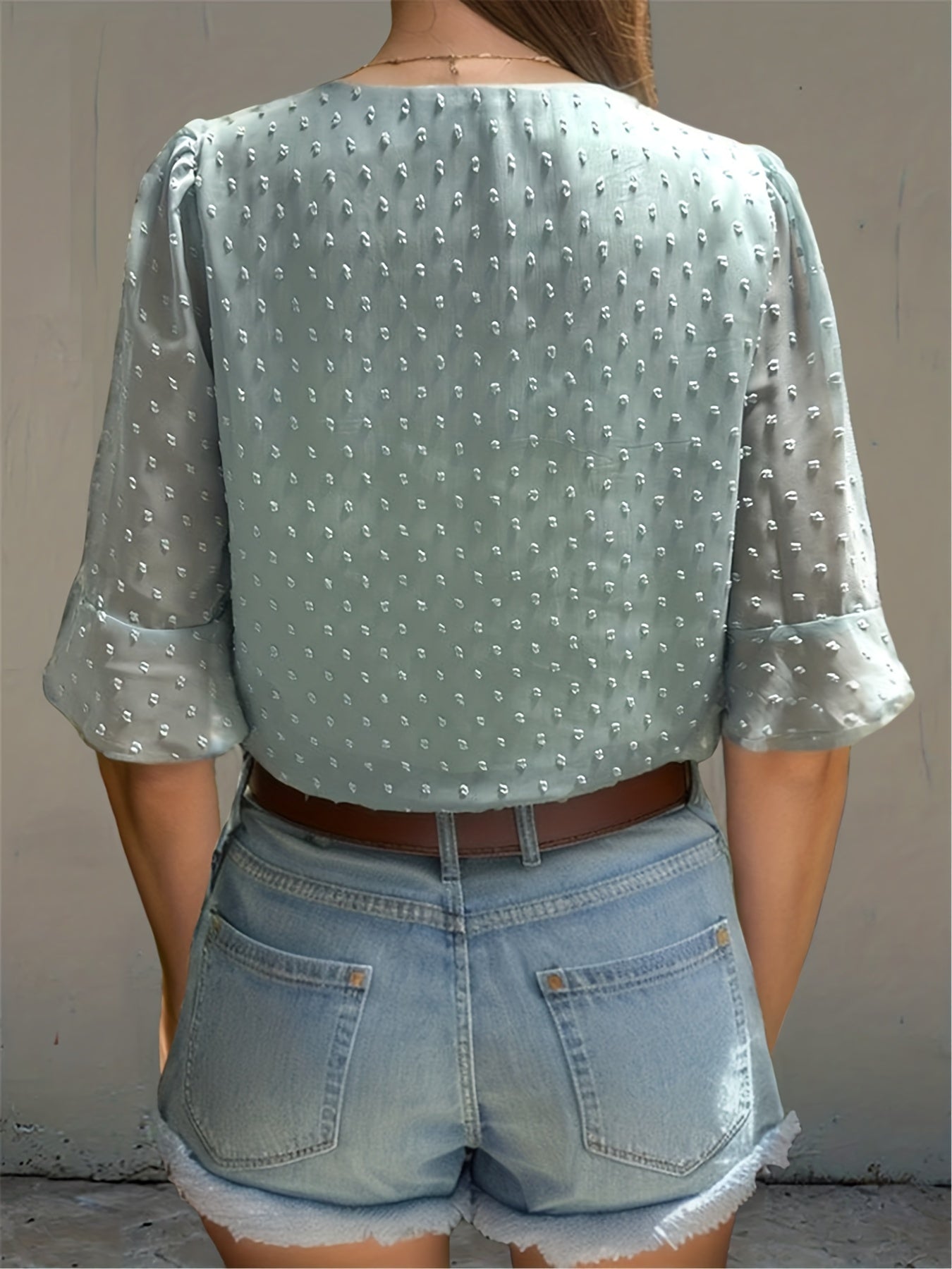 Faye - Chemisier en mousseline de soie