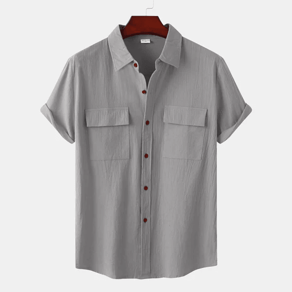 Victor - Chemise d'Été pour Homme avec Coupe Légère