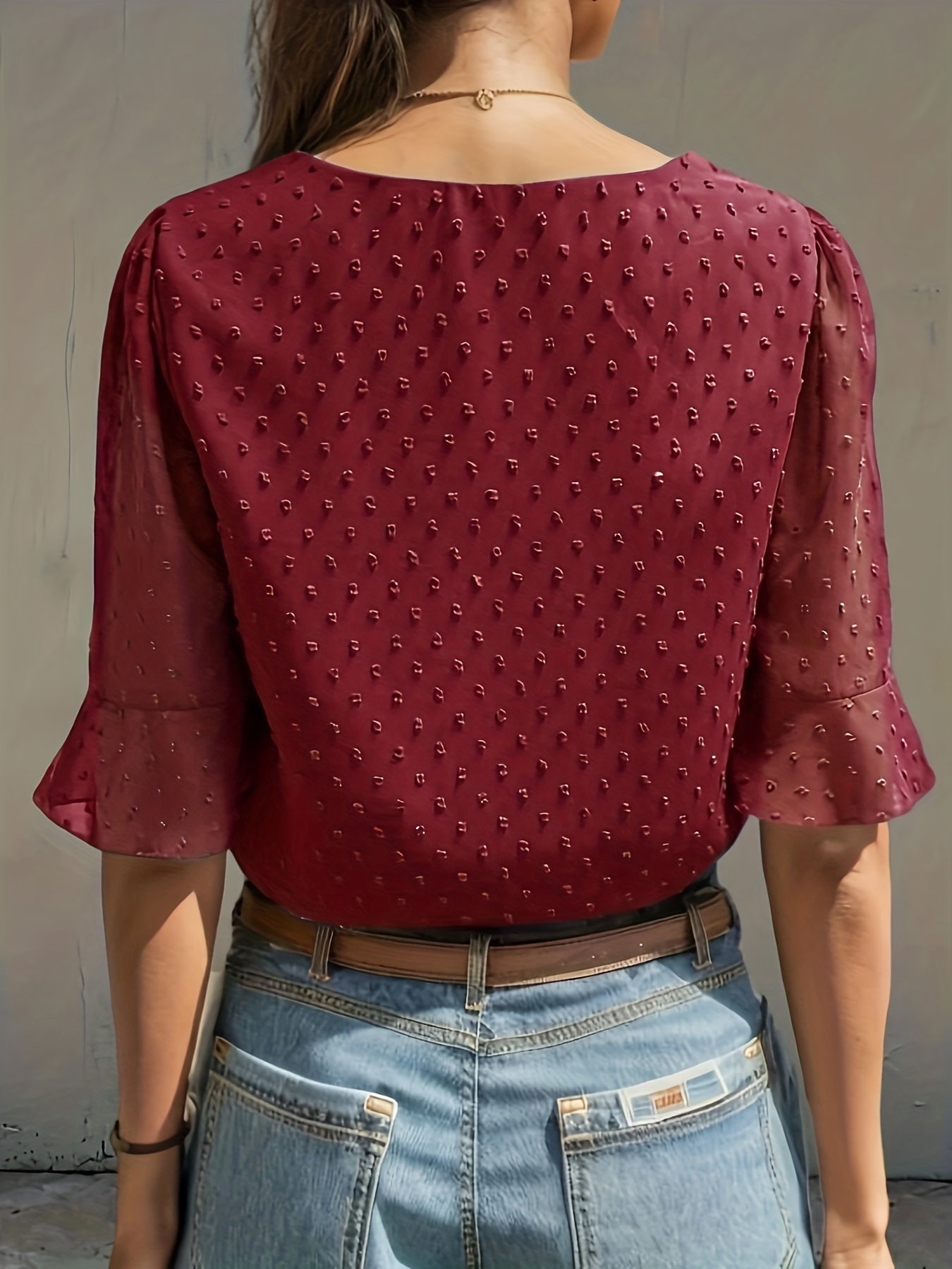 Faye - Chemisier en mousseline de soie