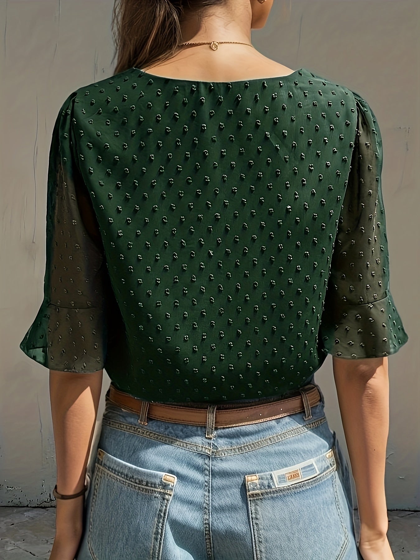 Faye - Chemisier en mousseline de soie