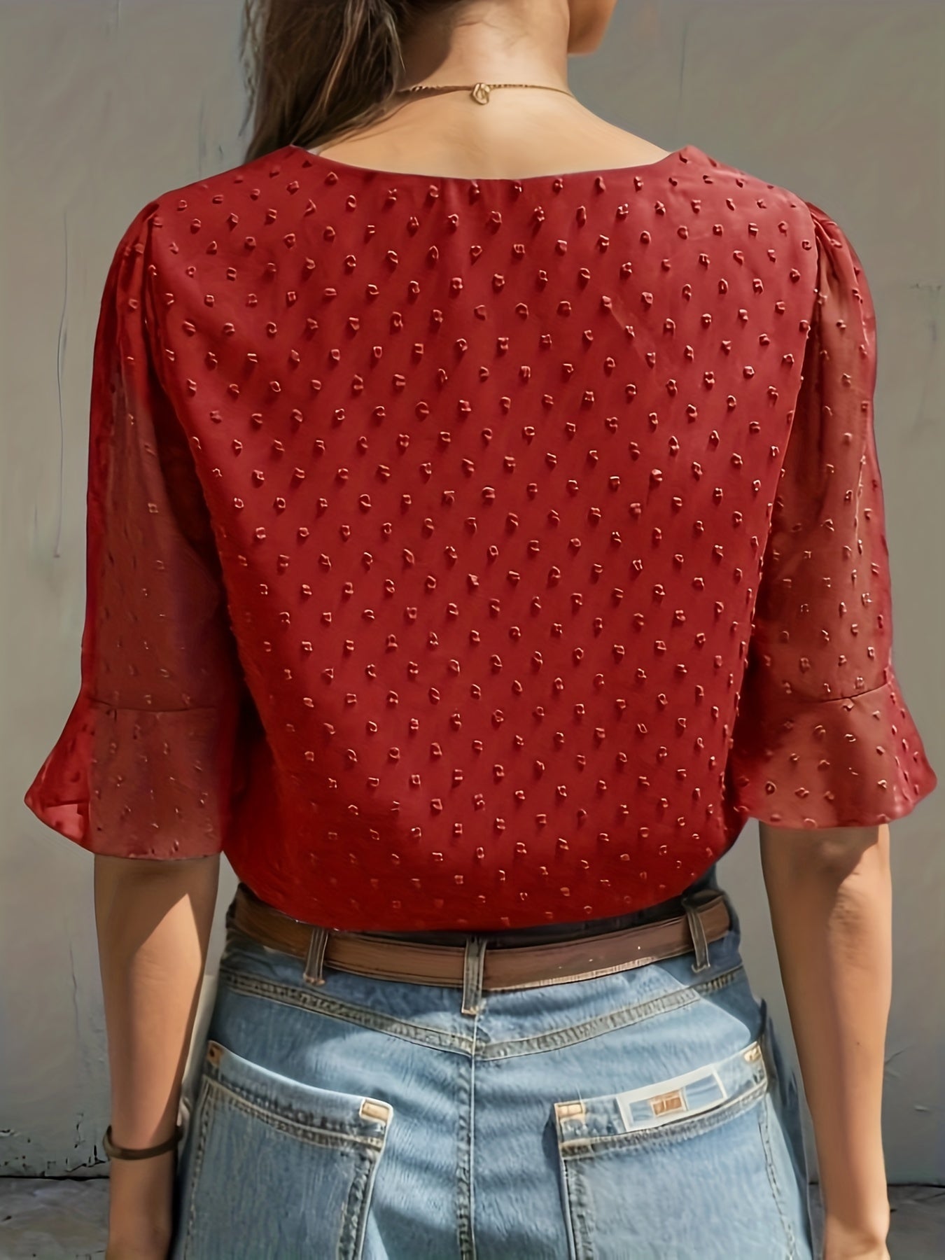 Faye - Chemisier en mousseline de soie