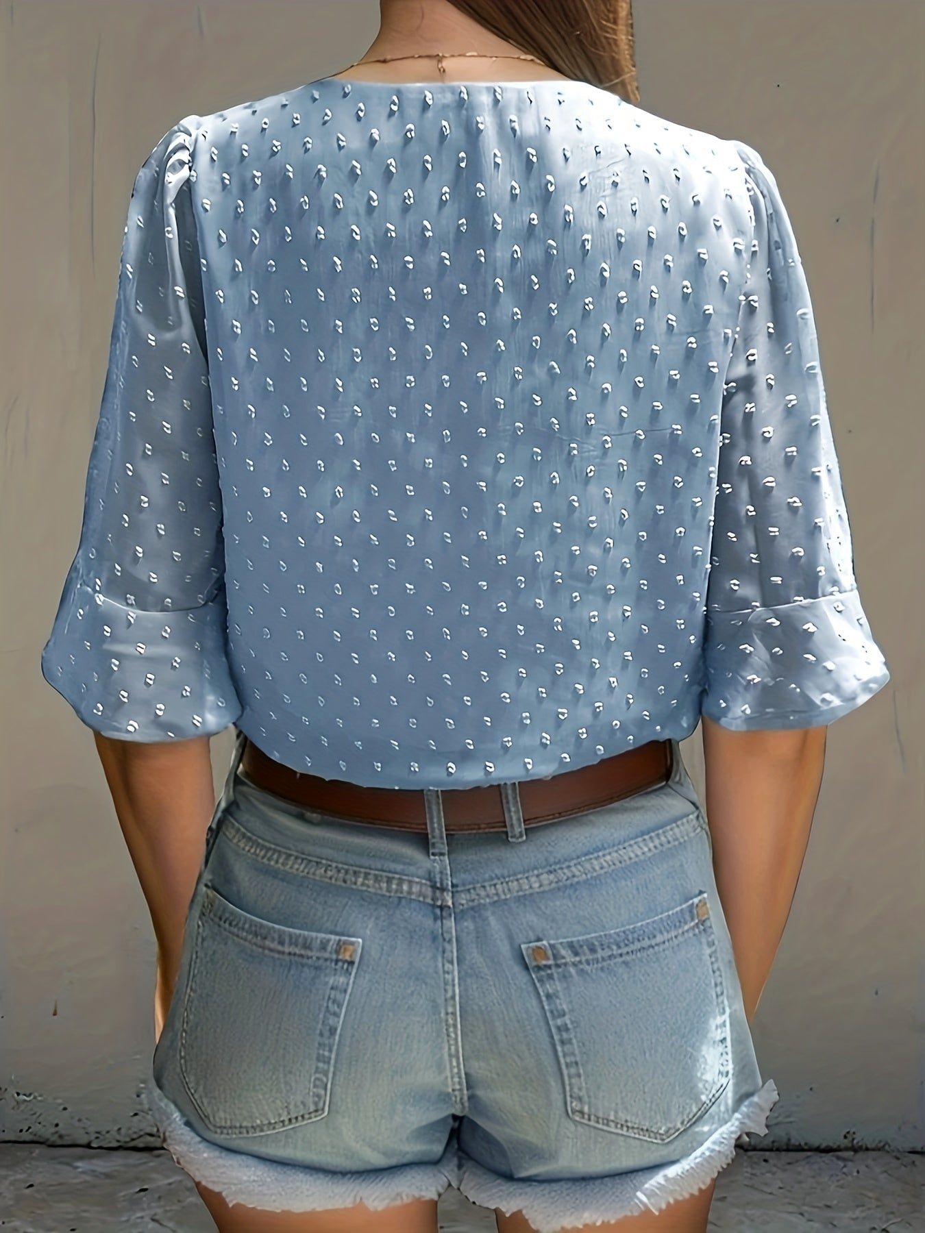 Faye - Chemisier en mousseline de soie