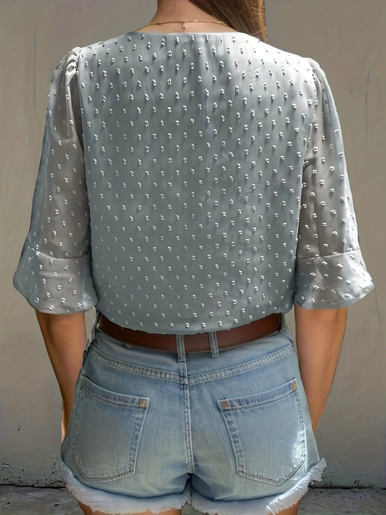 Faye - Chemisier en mousseline de soie