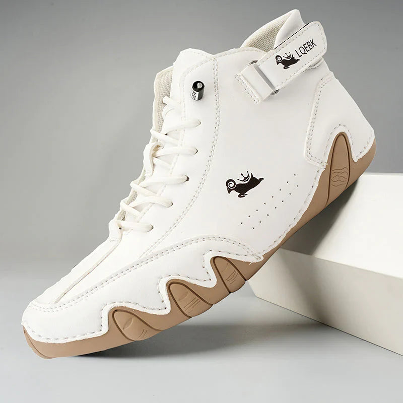 BelleRue – Chaussures souples en cuir véritable, confort et adhérence