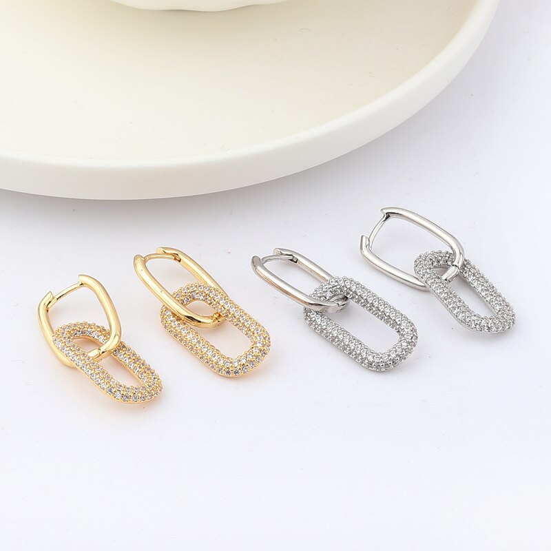 Romy - Boucles d'oreilles carrées La paire parfaite