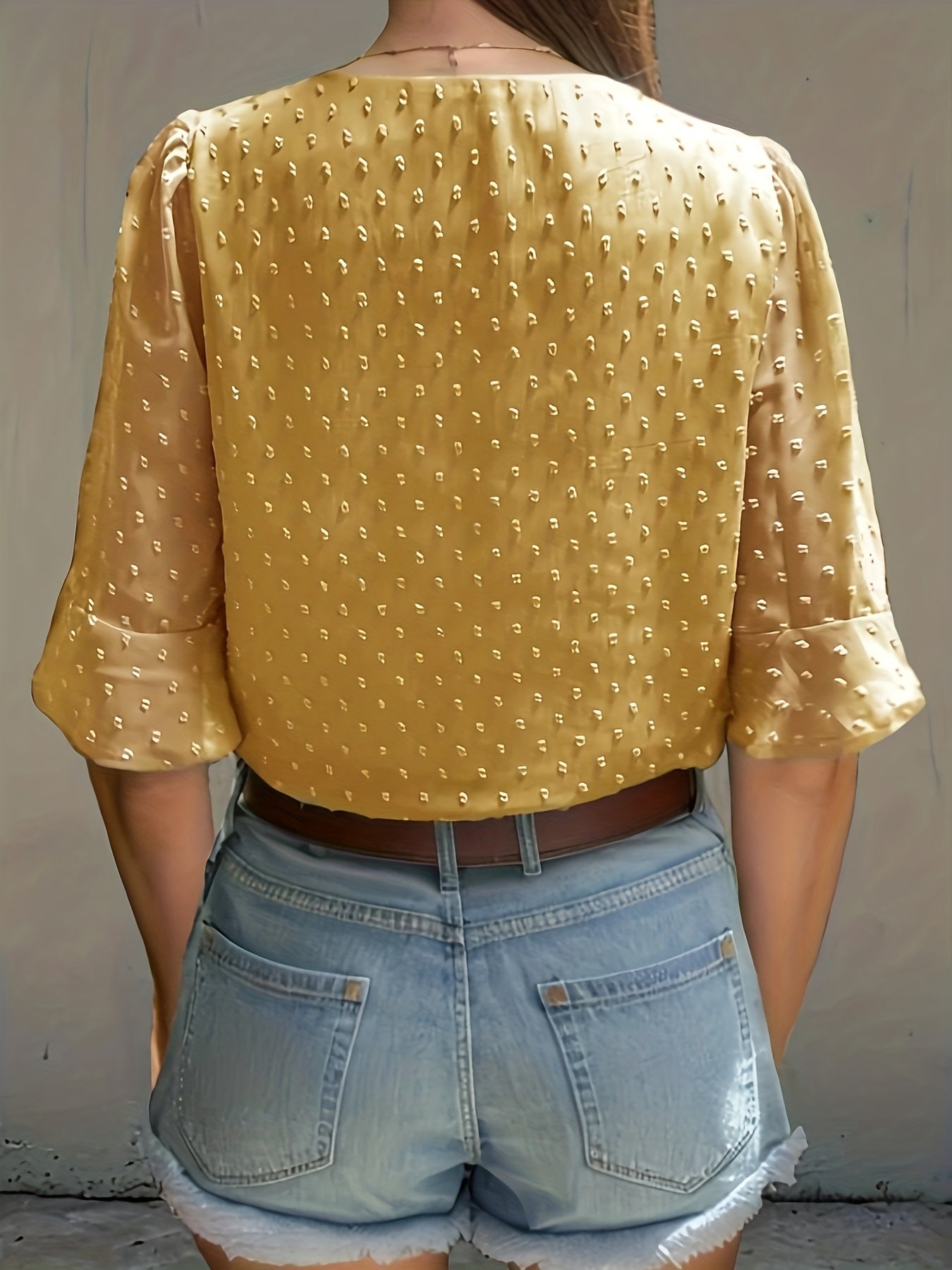 Faye - Chemisier en mousseline de soie