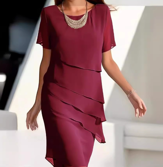 BelleRue - Robe élégante en couches