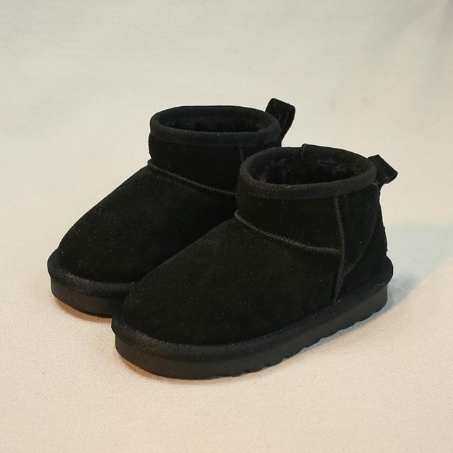 Bottines avec doublure en polaire