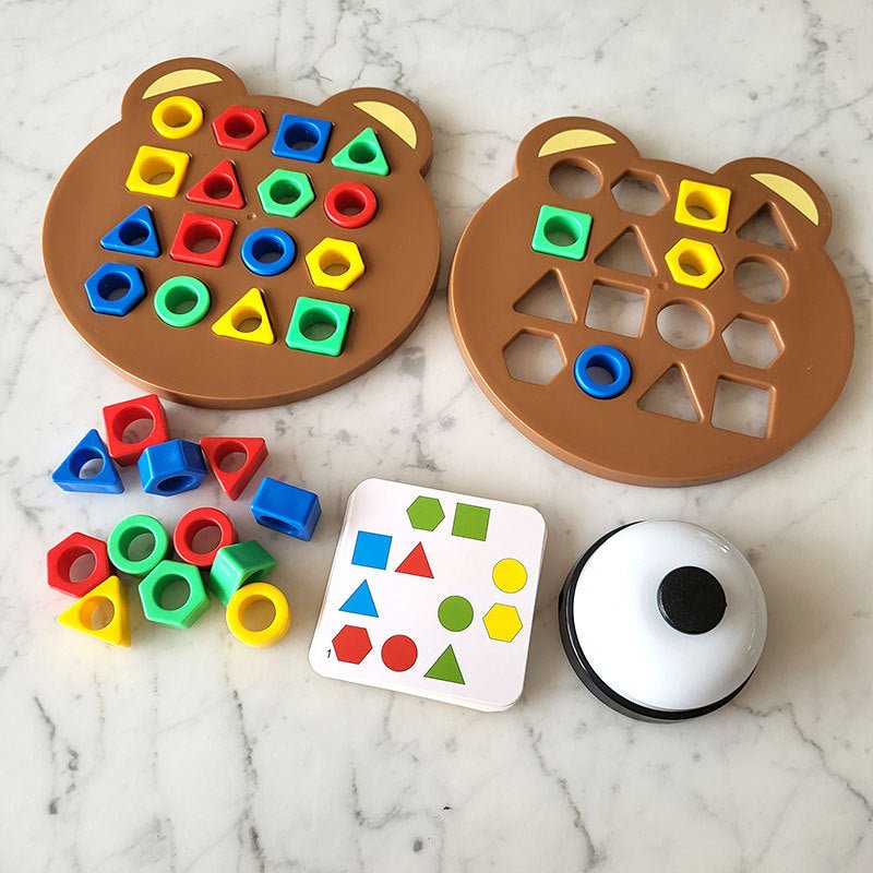 Jeu de Formes Montessori - FormeMaster pour Activités Éducatives