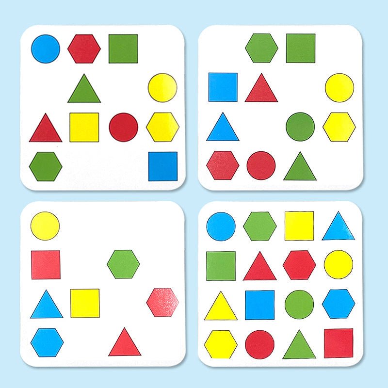 Jeu de Formes Montessori - FormeMaster pour Activités Éducatives