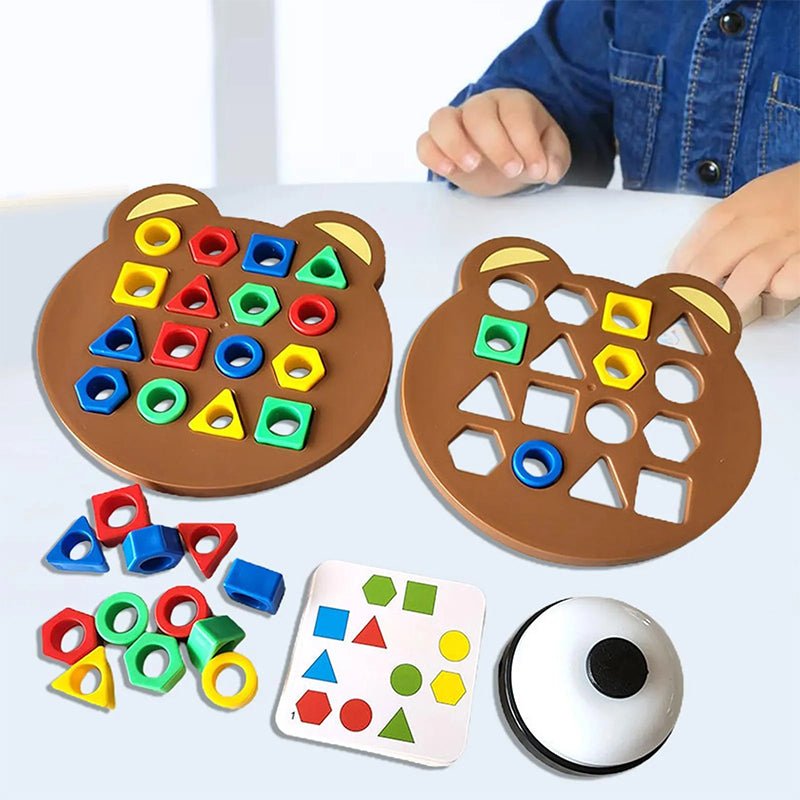 Jeu de Formes Montessori - FormeMaster pour Activités Éducatives