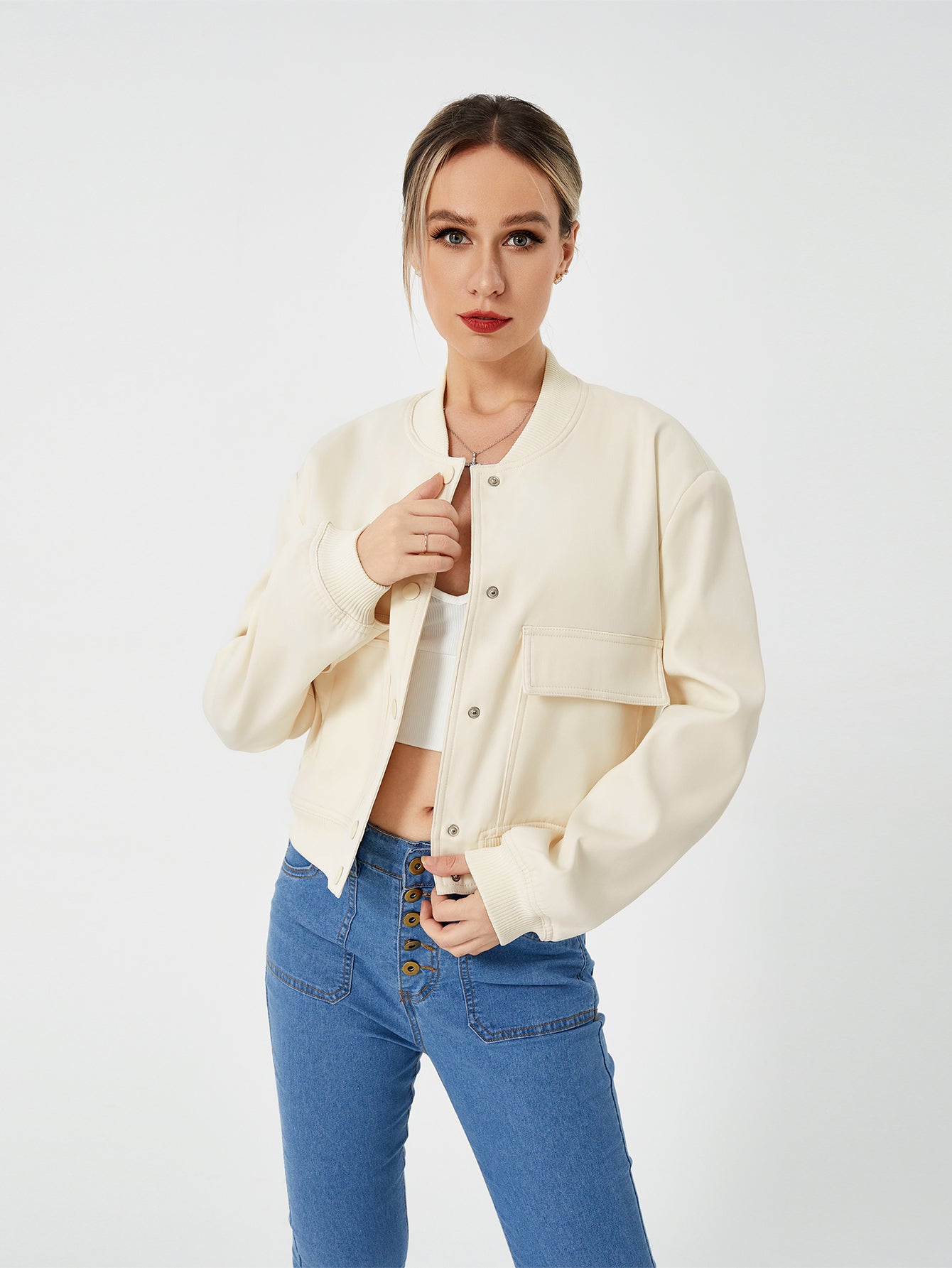 Kate - Veste bombardier fine