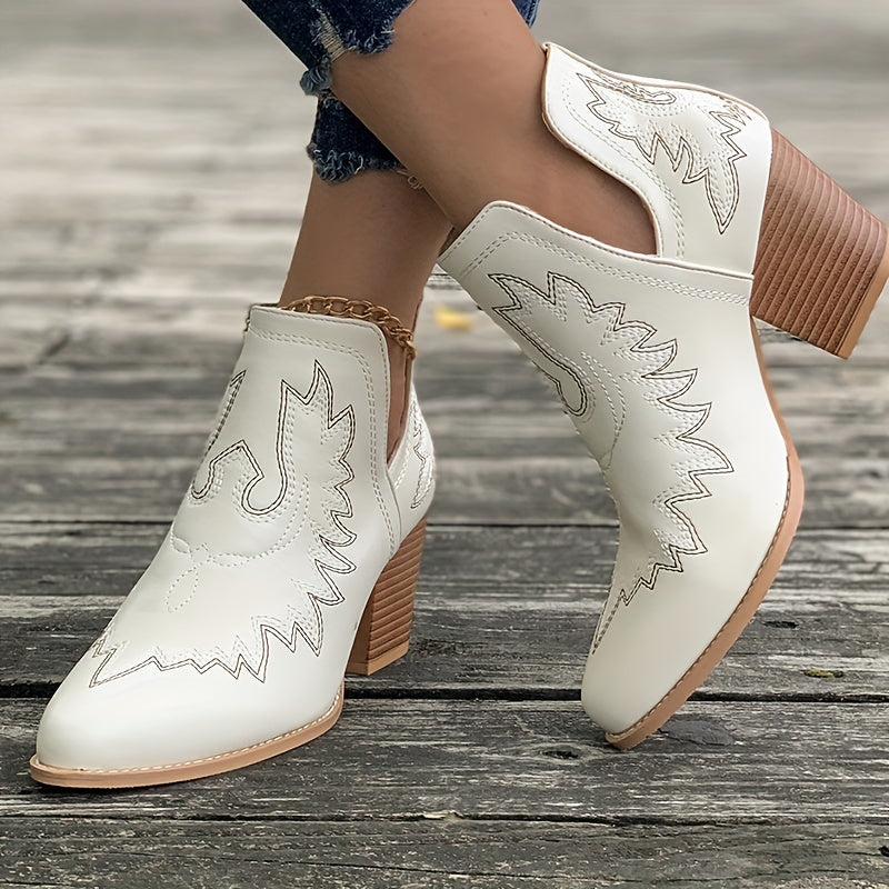 Relissa - Bottines à talon haut pour femmes