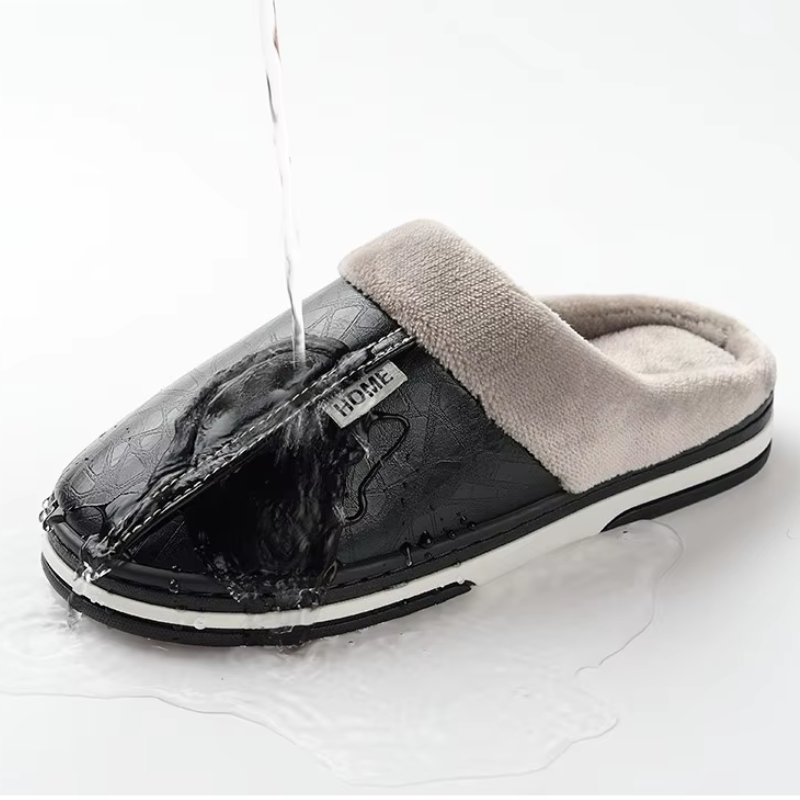 Romy - Pu -leren Ladies Slippers
