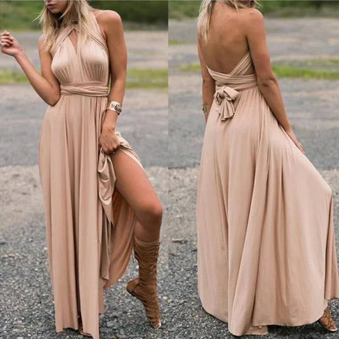 Nora - Robe portefeuille féminine et chic