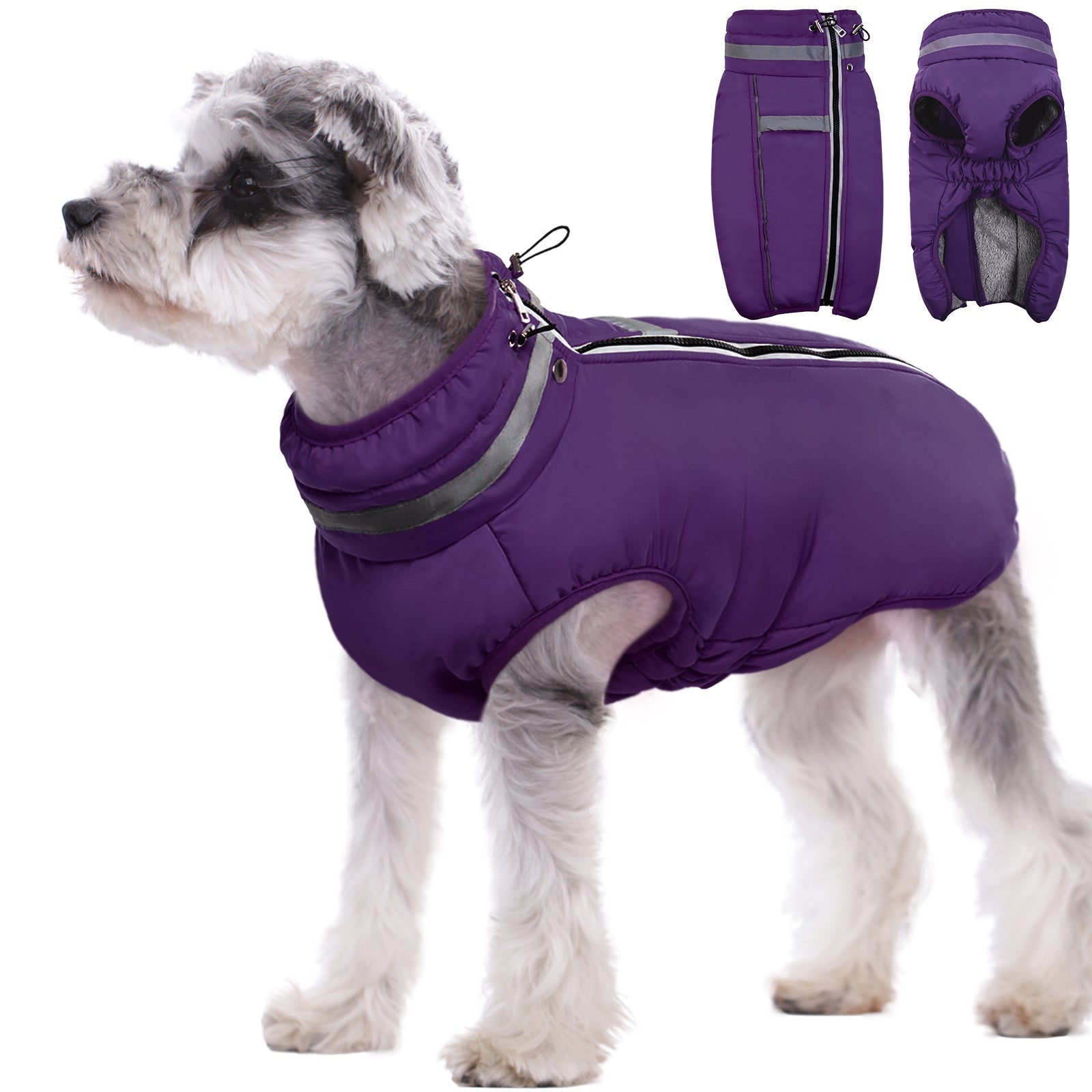 PawComfort - Manteau d'hiver réfléchissant pour chiens | Visibilité et confort