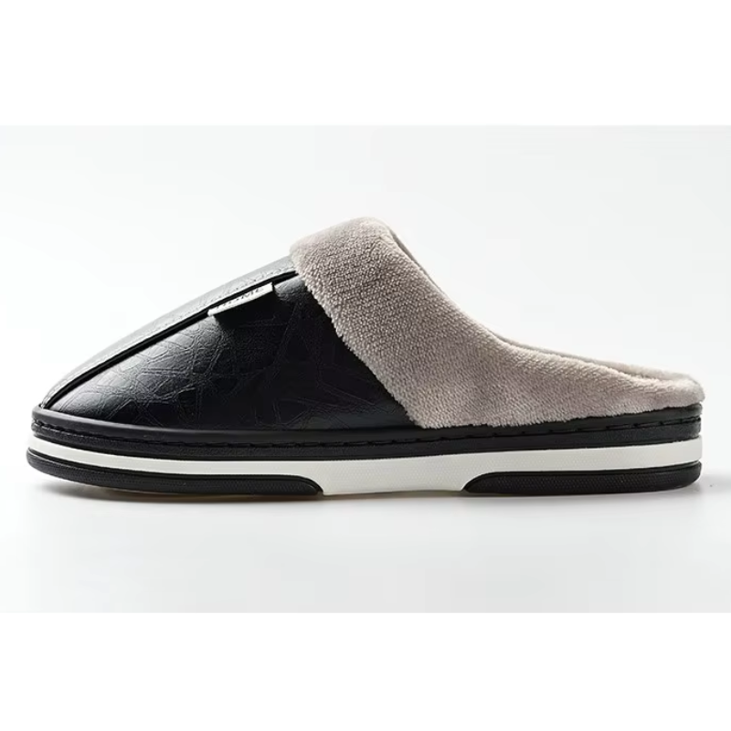 Romy - Pu -leren Ladies Slippers