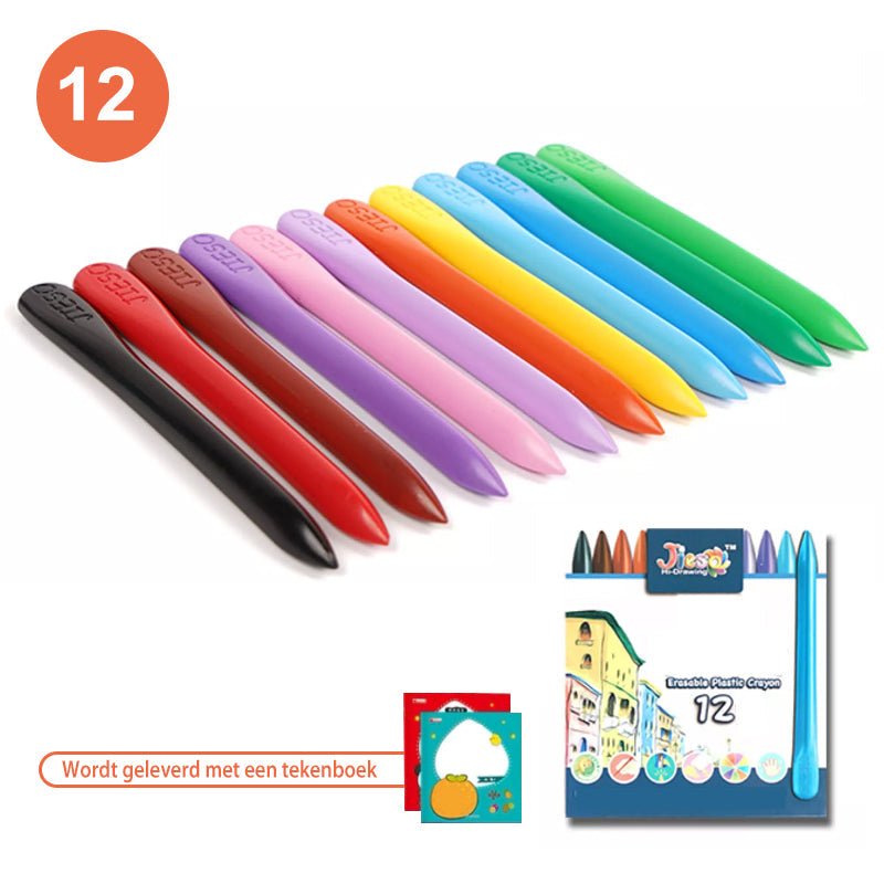 Crayons de cire naturels et colorés - EcoCrayons pour une coloration durable