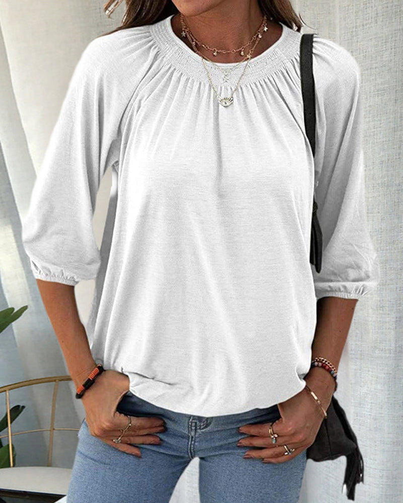 Kiara - T-shirt à col rond