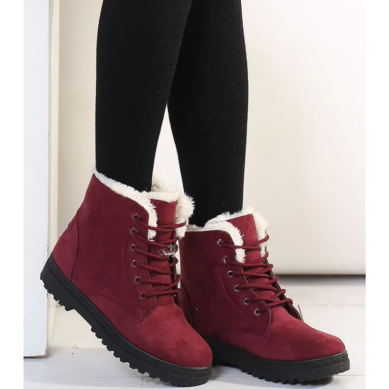 Esmee - Chaussures d'hiver à semelle haute en fourrure Femme