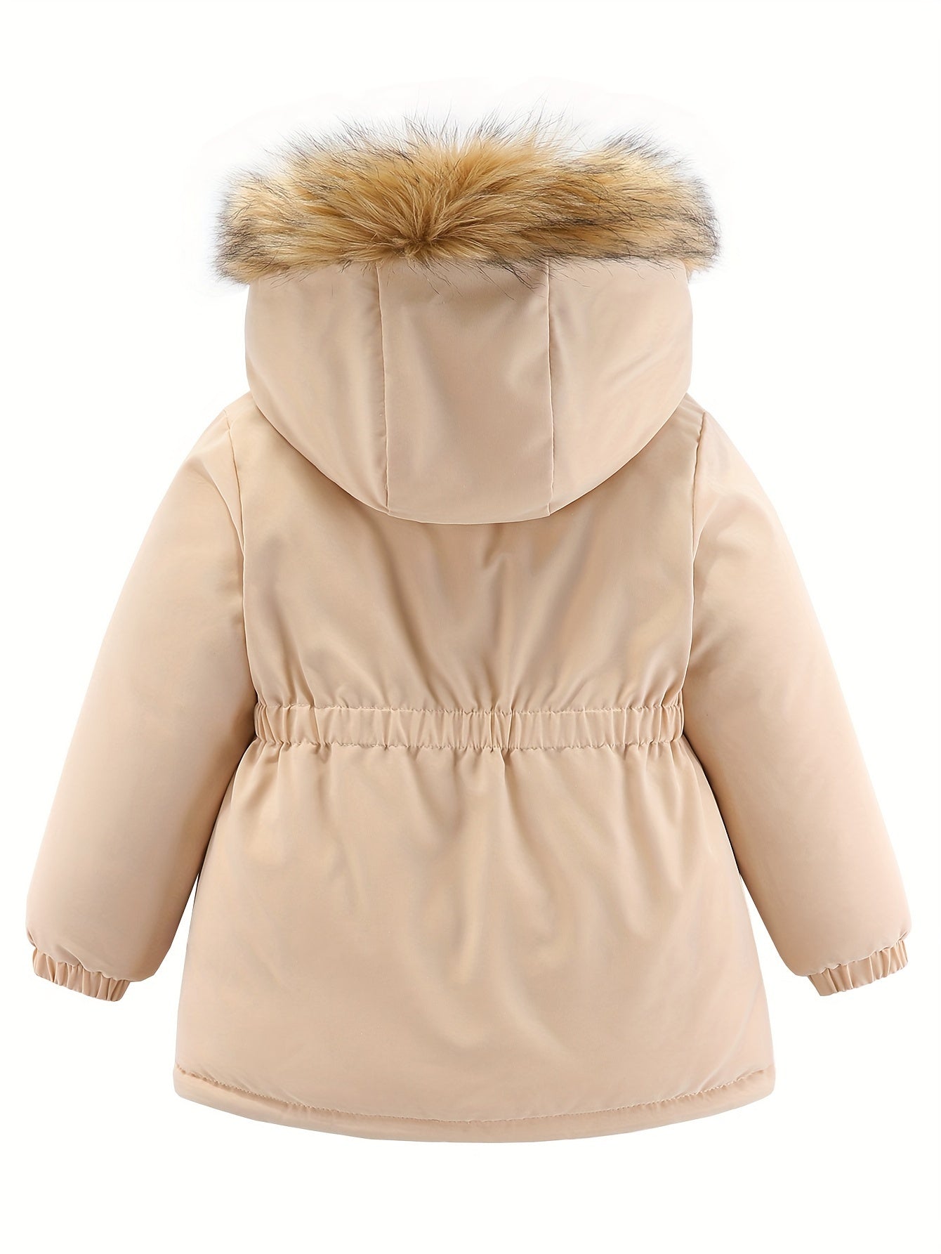 Sophia - Parka matelassée avec fourrure synthétique pour filles