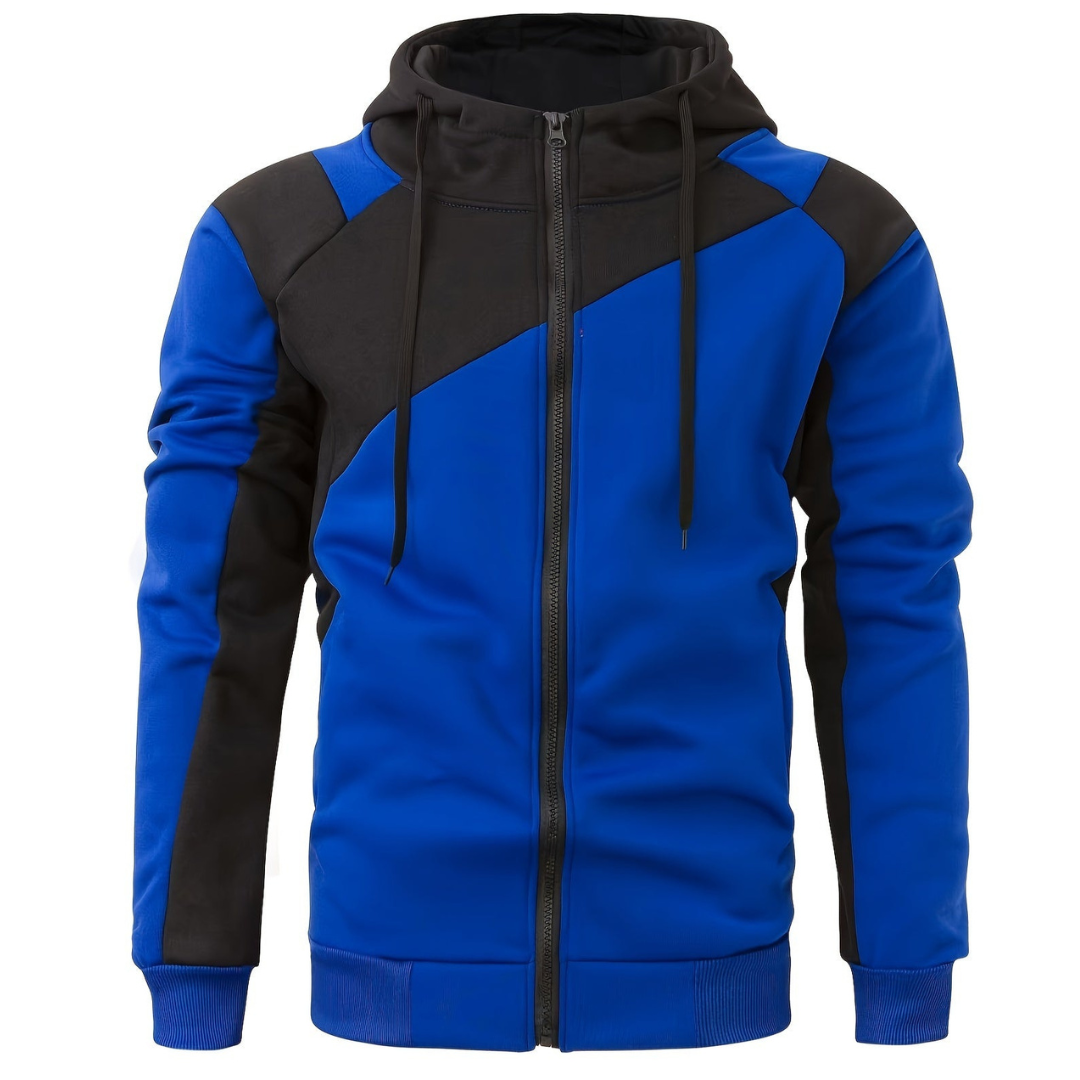 Max - Pull pour Homme à Manches Longues et Fermeture Éclair