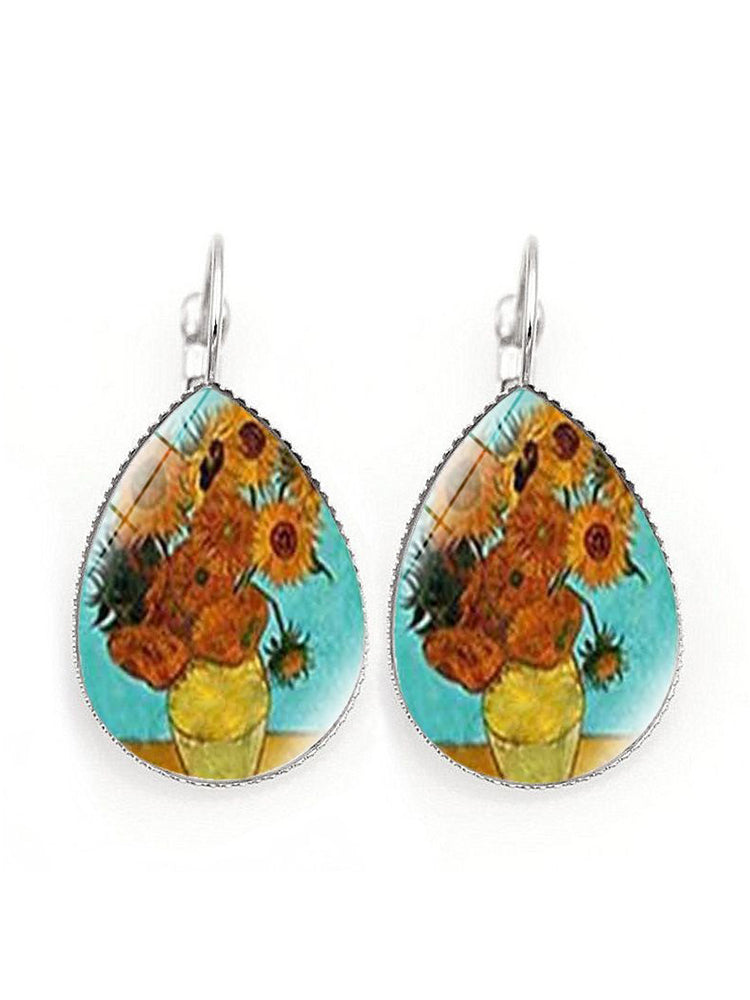 BelleRue - Boucles d'oreilles Vintage Vincent Art Series