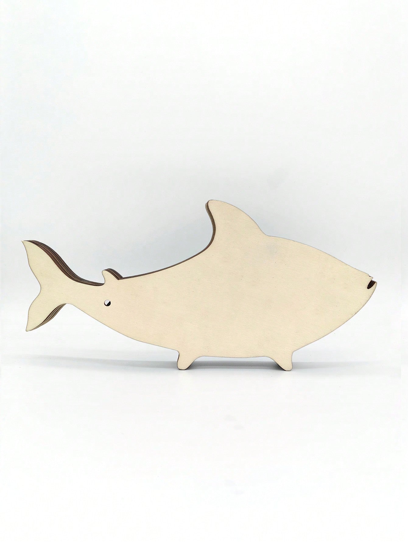 Sculpture de Poisson Océanique - Décoration en Bois Artisanale pour la Maison & le Bureau