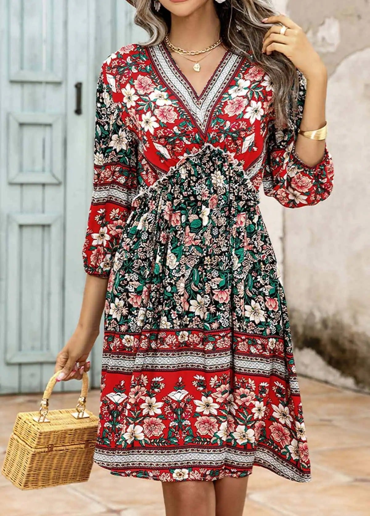 SoSoof - Robe boho rétro