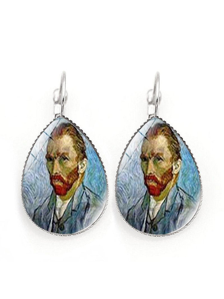 BelleRue - Boucles d'oreilles Vintage Vincent Art Series