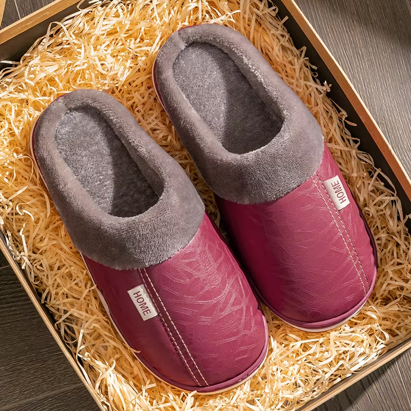 Romy - Pu -leren Ladies Slippers
