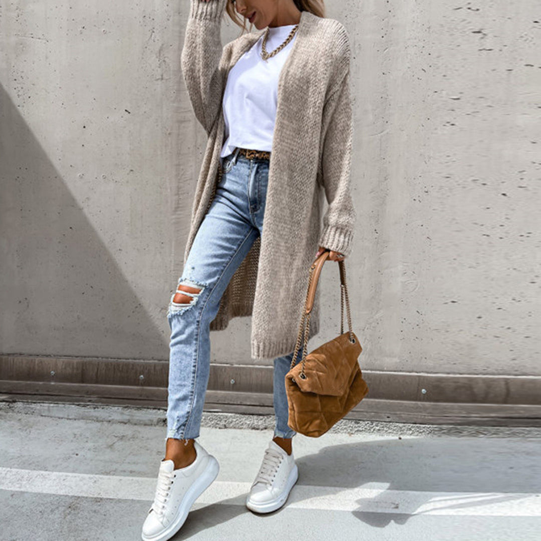 Cardigan Maison Paris - Gilet Long Tricoté pour Confort et Style