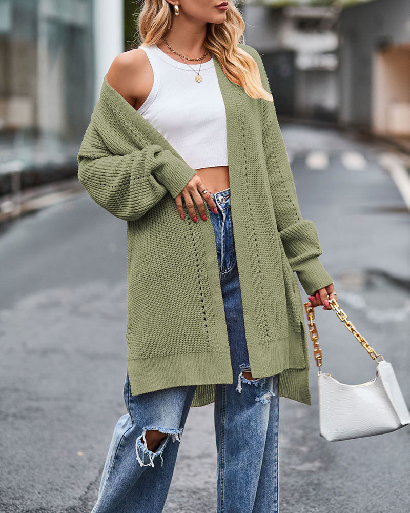 Cardigan Rosaire - Gilet Long Chaud pour Jours Froids