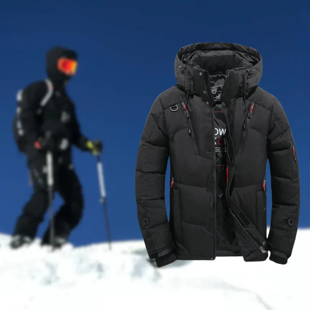 Veste d'hiver Joost - Veste d'hiver de haute qualité pour hommes avec capuche amovible