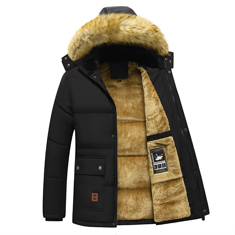 Hugo Titan Parka - Manteau d'hiver avec capuche