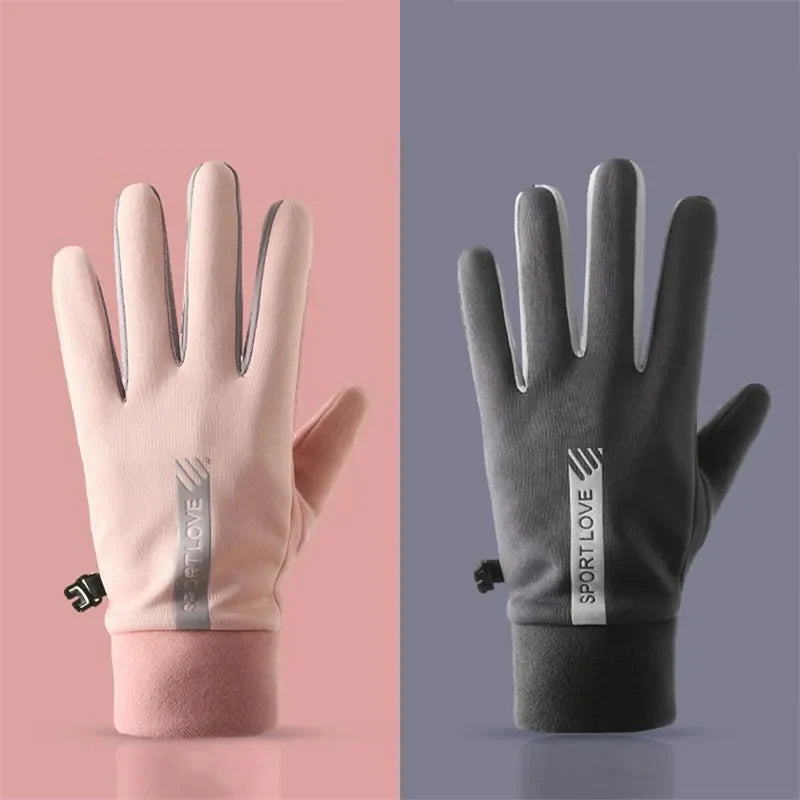 Gants anti-glissiers imperméables avec fonction d'écran tactile