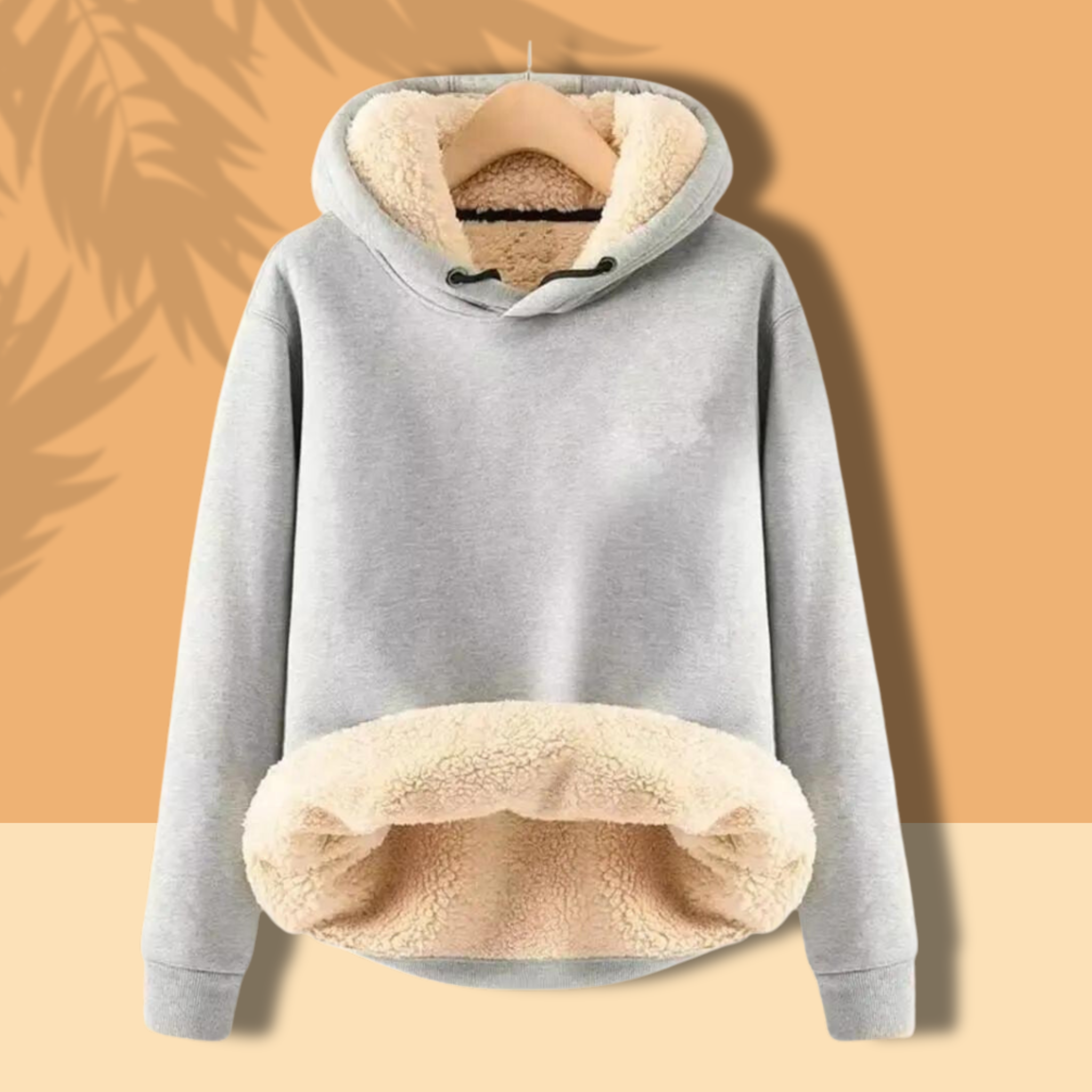 FURRY - Sweat à capuche en laine polaire