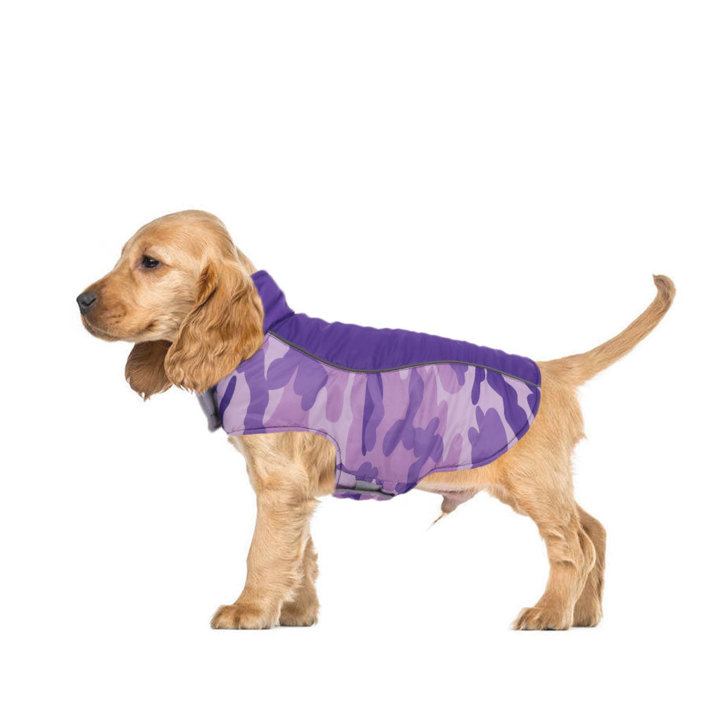 PawComfort - Manteau de camouflage pour chien avec coutures réfléchissantes - Sécurité et style