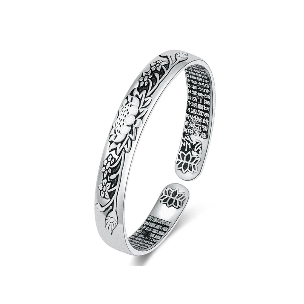 Linde - Bracelet Lotus Sérénité Argent