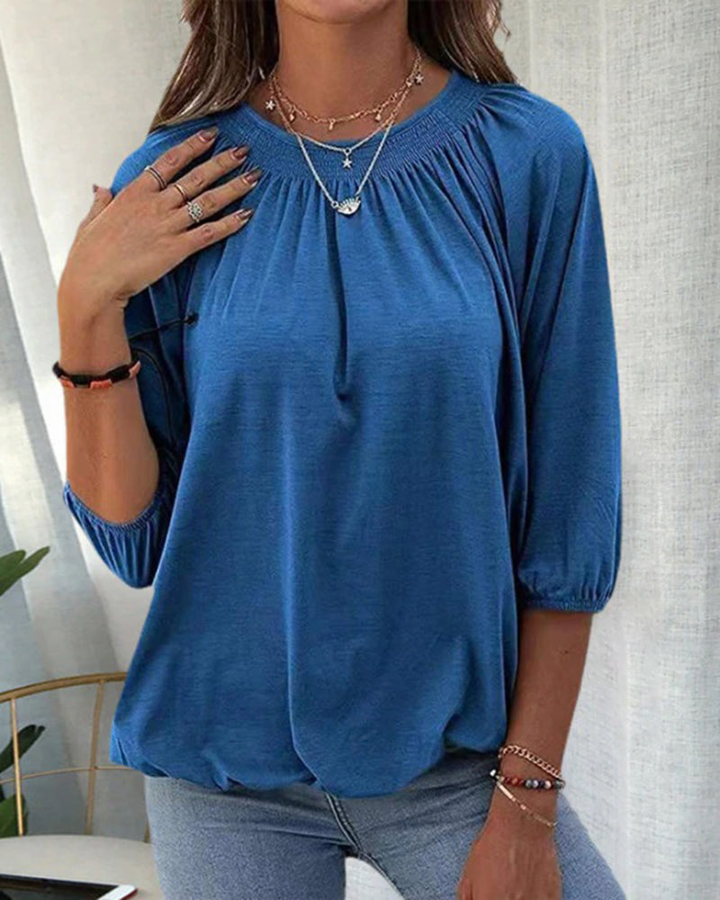 Kiara - T-shirt à col rond