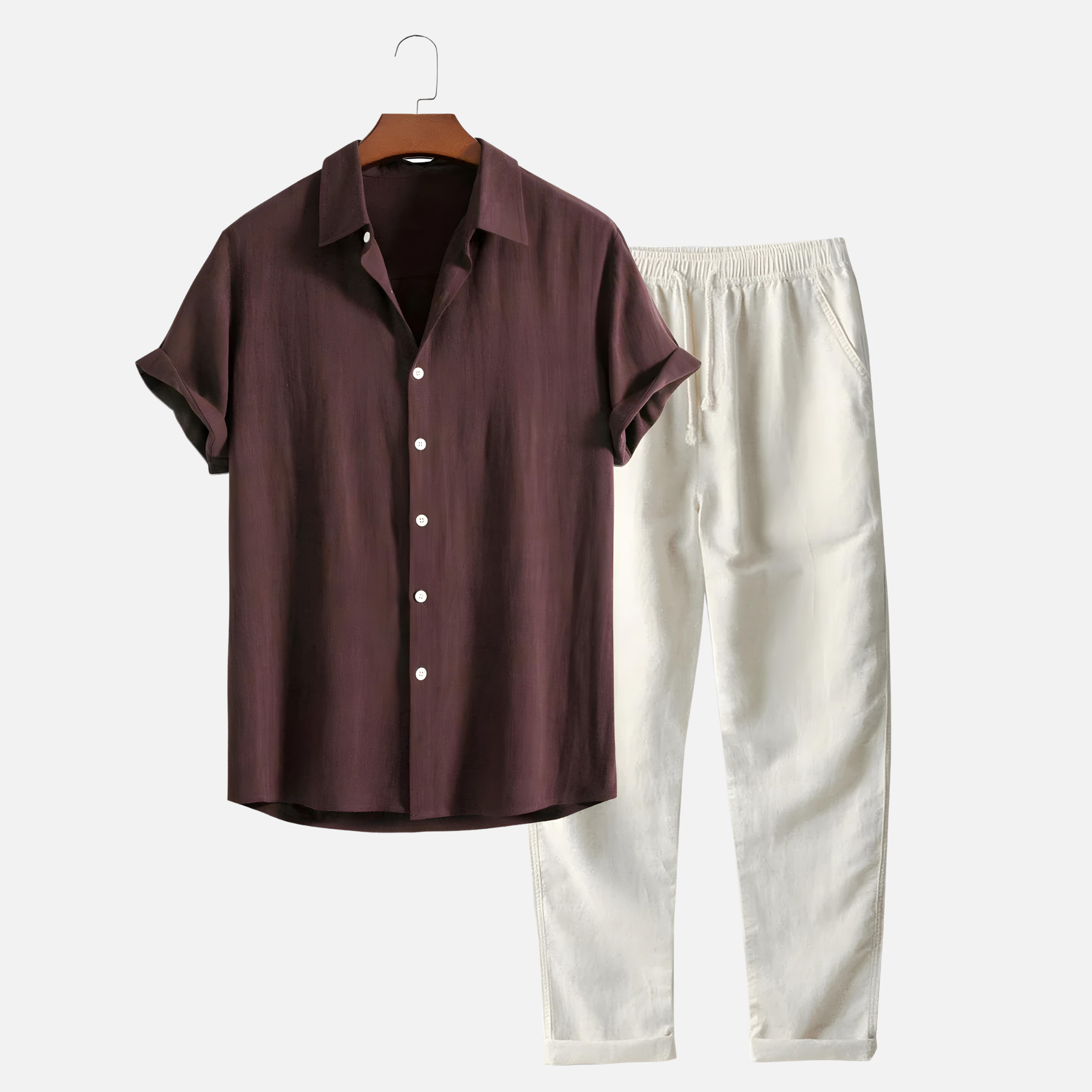 Rinz - Polo et pantalon en lin