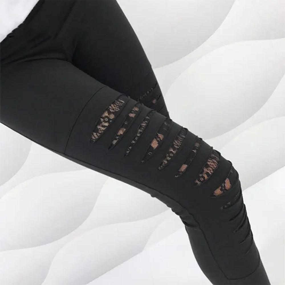 Legging Gothique Raven – Un Style Unique et Confortable