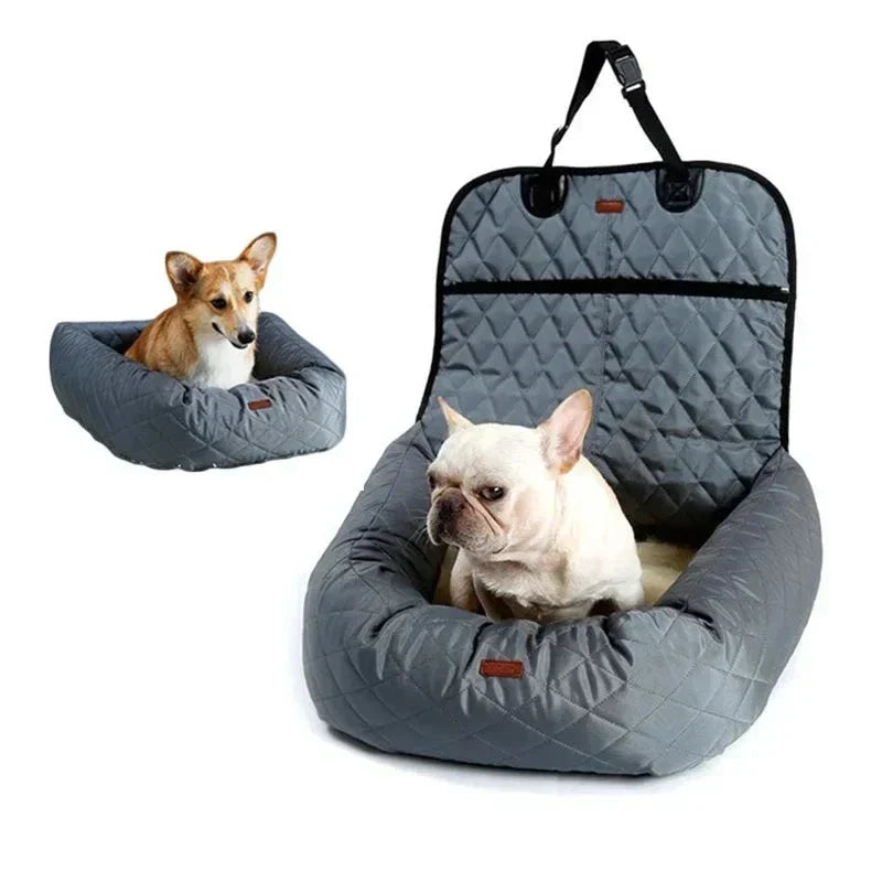 PawComfort - Coussin de siège pour chien pour la voiture | Confortable et sûr