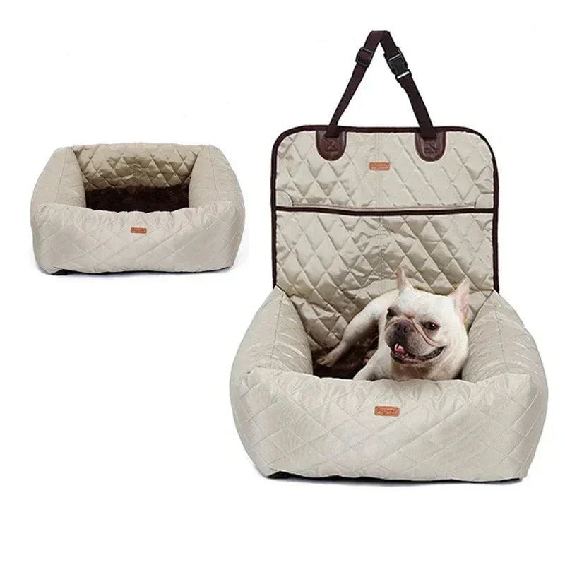 PawComfort - Coussin de siège pour chien pour la voiture | Confortable et sûr