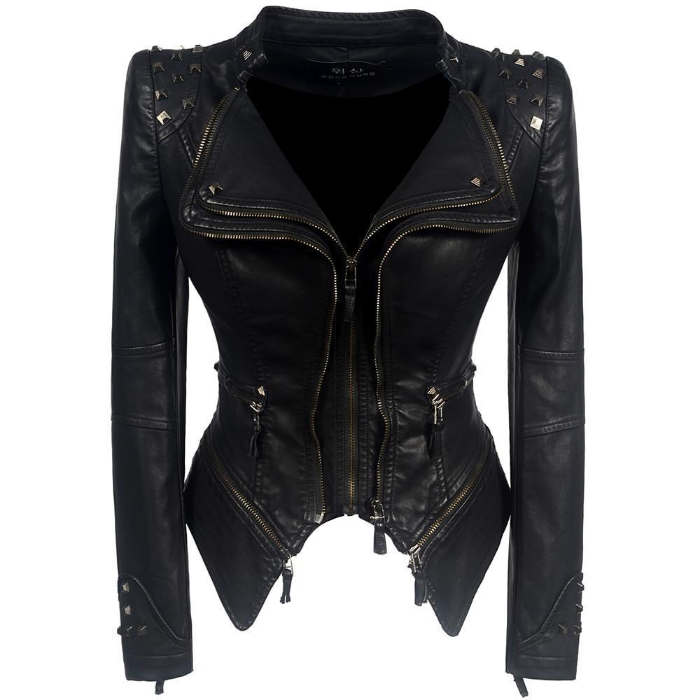 GOTHIC - Veste en cuir