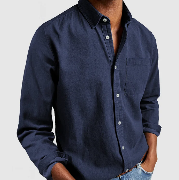 Chemise en coton pour homme