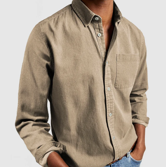 Chemise en coton pour homme